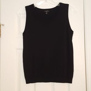 Talbots Black Tank Top, Size SP